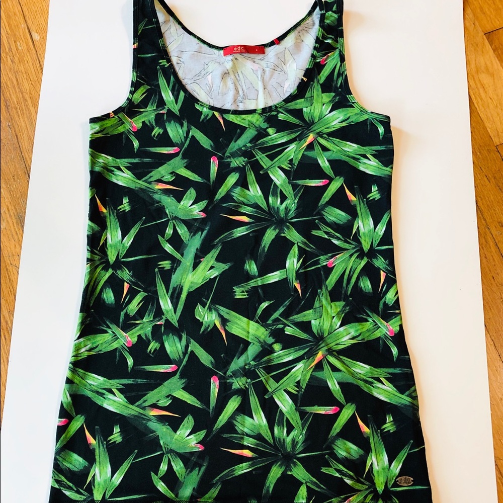 Esprit Palm Tree Tank Top
